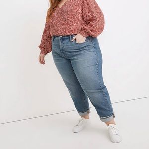Madewell Jeans High Rise Boyfriend Denim Plus Size